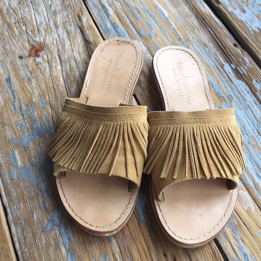 Nicola Vacari Suede Sandals